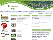Tablet Screenshot of lfs-warth.ac.at